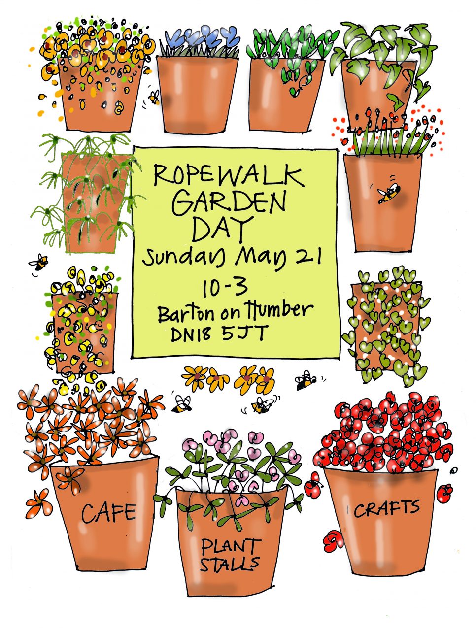 Ropewalk Gardening Day May 21